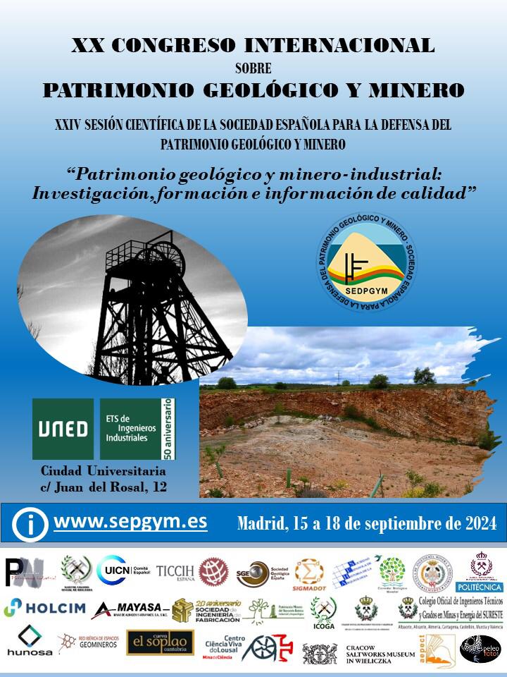 Cartel Modificado XX Congreso Internacional Patrimonio Geologico Minero