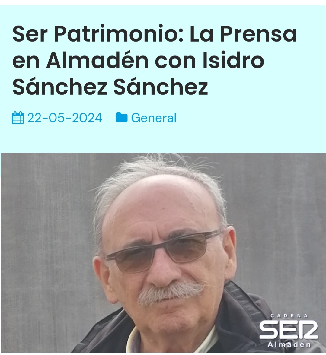 SER Patrimonio 6 Isidro Sanchez
