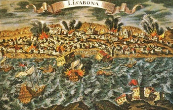 Lisboa 1755, de los archivos de Arte e Historia, Berlin