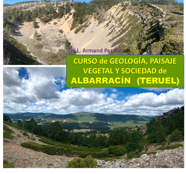 Curso de geología, paisaje vegetal y sociedad de Albarracín (Teruel)