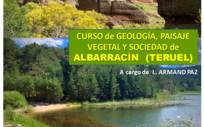 Curso de geología, paisaje vegetal y sociedad de Albarracín 2023 (Teruel)