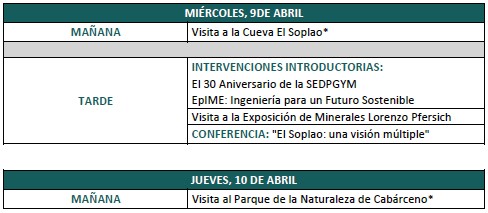 JORNADAS SEDPGYM CATEDRA EL SOPLAO
