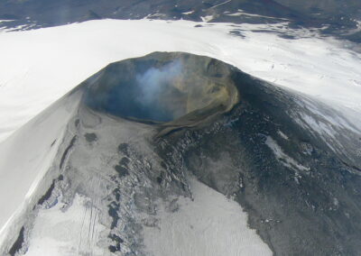 Cráter del Volcán Villarrica