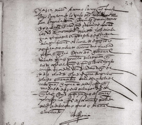Figura 6. Real Cédula de 10 de diciembre de 1532 (en dos folios), dirigida por la reina Isabel de Portugal a los Oficiales de Cubagua, mediante la cual se permitía a los vecinos y moradores de la isla aprovechar la fuente descubierta de un licor de aceite, considerado muy provechoso para las enfermedades. Este documento constituye la primera referencia conocida sobre la presencia de petróleo en Cubagua y la más antigua registrada en el actual territorio de Venezuela. Ministerio de Cultura. Archivo General de Indias SANTO_DOMINGO,1121,L3. Figure 6. Royal Order dated December 10, 1532 (in two folios), addressed by Queen Isabella of Portugal to the Officials of Cubagua, authorizing the island’s residents to utilize the discovered source of a ‘licor de azeite’, considered highly beneficial for treating illnesses. This document constitutes the first known reference to the presence of petroleum in Cubagua and the oldest recorded in what is now Venezuelan territory. Ministerio de Cultura. Archivo General de Indias SANTO_DOMINGO,1121,L3.